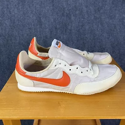 VINTAGE Nike Zoom I Mens Shoes 9 Us Beige Orange Sneaker Collectible 1980s READ • $149.95