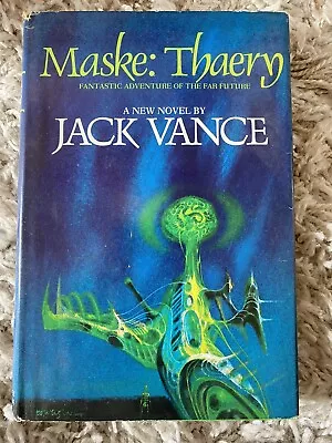 £9.95 • Buy JACK VANCE - MASKE : THAERY US Hardcover 1st Edition 1976 Ex Library 