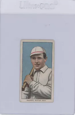 1909-11 Sweet Caporal T206 HEINIE WAGNER (Creases) • $60
