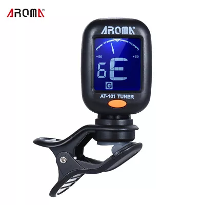 Clip On Tuner Digital Electronic Tuner For Chromatic Guitar Bass Uku Violin V0A7 • $6.76