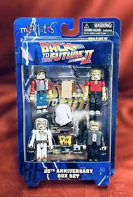 Minimates Back To The Future 25th Anniversary Boxset #4 (2011) Marty Doc Biff • $29.99