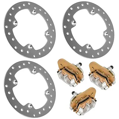 Front/Rear Brake Disc & Caliper Kit For CanAm Outlander 570 XMR 2020-2021 • $95