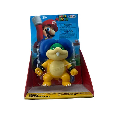 Super Mario Ludwig Von  Koopa 2.5” Figure With  Wand World Of Nintendo Jakks New • $13.69