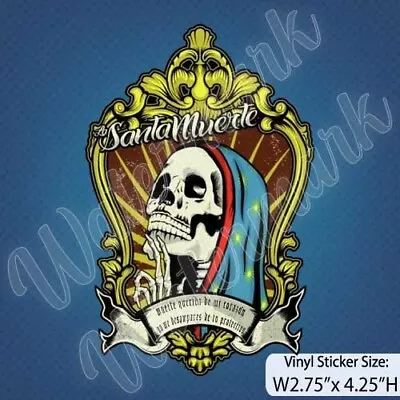 La_Santa_Muerte_Decal_Sticker • $1.99