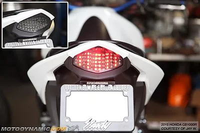 SEQUENTIAL Turn Signal LED Tail Light SMOKED LENS Fits 2011-2016 Honda CB1000R • $96.95