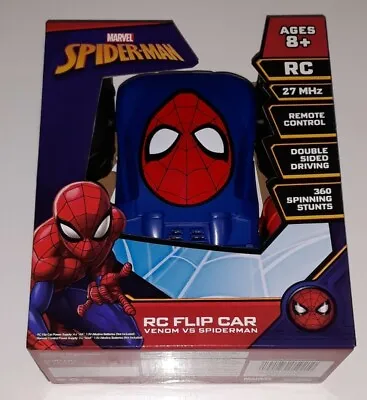 Marvel Spider-Man Vs. Venom Remote Control RC Flip Car (Still In Box) • $12.50