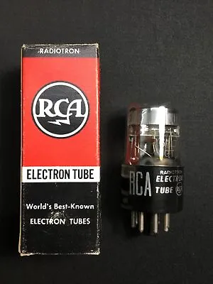 NOS RCA 6AL7GT Magic Eye INDICATOR Radio VACUUM TUBE USA Tested T.7224-D • $16.95