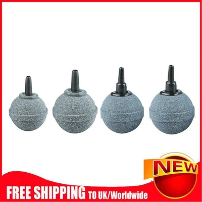 £4.43 • Buy Fish Tank Pump Air Bubble Pond Aquarium Oxygen Supply Hydroponic Stone Balls