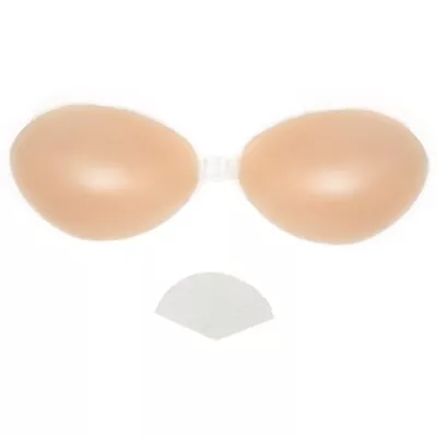 E Cup Nude Silicone Stick On Bra / Strapless / Backless / Secret Bra  • £5.99