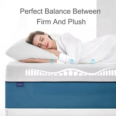 6  8 10 12 14  Gel Memory Foam Mattress Twin Full Queen King Mattress In A Box • $148.07