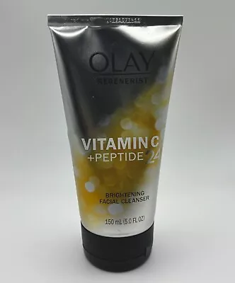 OLAY Regenerist Vitamin C + Peptide 24 Brightening Facial Cleanser Wash  5 Oz • $5.50