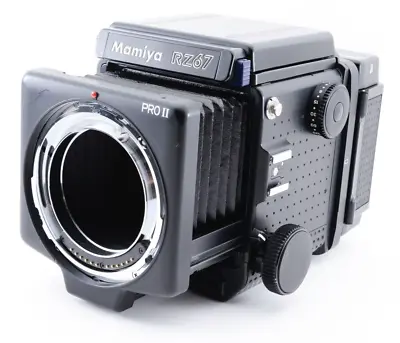  EXC+4  Mamiya RZ67 Pro II Body Waist Level Finder 120 Film Back From JAPAN 5481 • $489.90