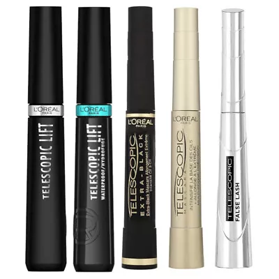 Loreal Paris Telescopic Mascara 9ml - Choose Your Shade - Brand New • £8.95