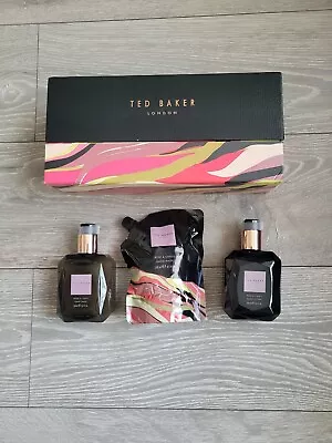 Ted Baker Fresh & Fancy Hand Wash Hand Lotion & Refill Pouch Gift Set In Box • £23.99