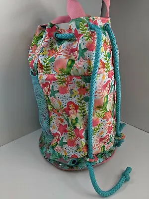 Disney Store Little Mermaid Ariel One Size Taille Unique School Backpack • $15