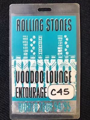 Rolling Stones 94/95 Voodoo Lounge Tour Entourage Backstage Pass • $35