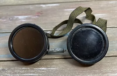 Vintage Welding Goggles Glendale Optics Steampunk • $24