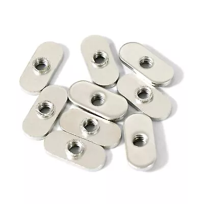 20 Packs 1/4 -20 Centered Hole Sliding T-Nuts For 10 Series T Track Extrusion... • $17.45