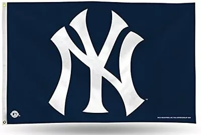 New York Yankees Flag Large 3x5 Banner Logo Baseball MLB  FREE SHIPPING • $13.47