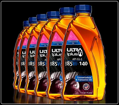 Ultra1Plus SAE 85W-140 Conventional Gear Oil API GL-5 (6 QTS) • $52.56
