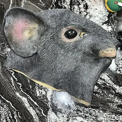 Novelty Adult Mouse Rat Animal Head Mask Halloween Costume Party Latex B21 • $9.98