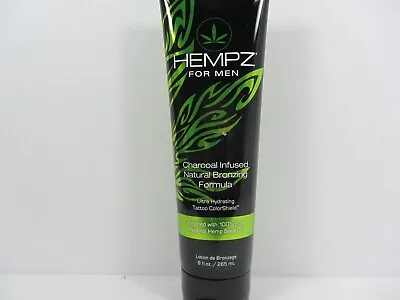 Hempz For Men Charcoal Infused Natural Bronzing Tanning Lotion • $19.95
