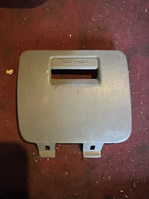 $15 • Buy Ford F150 F250 F350 Bronco Lower Dash Fuse Box Lid Access Panel Cover Gray 92-96