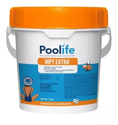 Poolife MPT Extra 3  Chlorinating Tablets - 11 Lb • $96.92