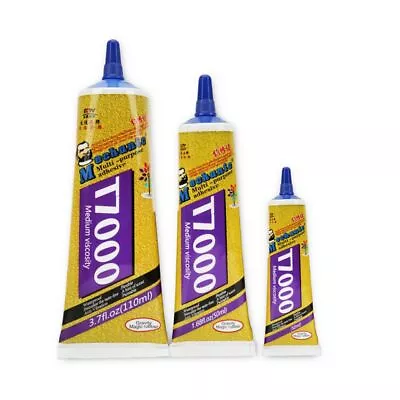 Mechanic T7000 Mobile Phone Glue Adhesive Craft Tablet Laptop Repair Black 110ML • £6.10