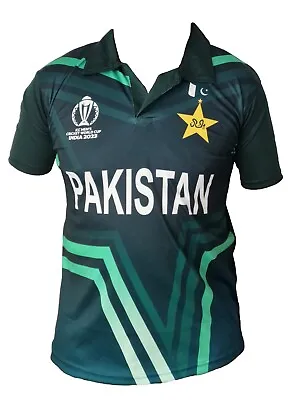 Pakistan 2024 Cricket Jersey / Shirt Pakistani ODI T20 World Cup • £12.99