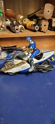 Power Rangers Lightning Collection Time Force Blue Ranger Vector Cycle LOOSE • $17