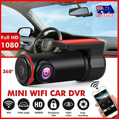 $36.99 • Buy 128G 140° FHD Car Dash Camera 1080P WiFi Video DVR Night Vision Cam Recorder New