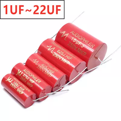 250V 1/2.2/2.7uF To 47uF Tweeter Speaker Crossover Non-Polarized Capacitors 5% • $490.74