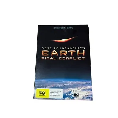 Earth Final Conflict Season One DVD Von Flores Leni Parker Region 4 • £6.82