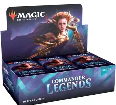 {1x} Commander Legends Draft Booster MTG English [Factory Sealed] *Startropic* • $159.95