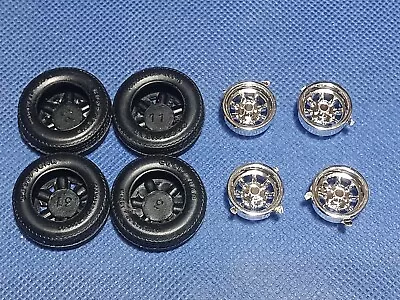 🌟 Mag Wheels & Tires 1953 Studebaker 1:25 Scale 1000s Model Car Parts 4 Sale • $10.99