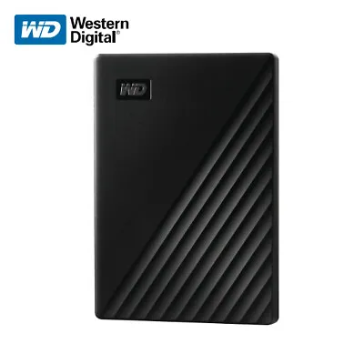 WD 1TB 2TB 4TB 5TB My Passport Portable External Hard Drive USB 3.2 Gen 1 BLACK • $80.43