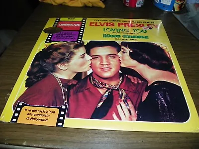 Elvis Presley Lp King Creole Loving You - Rca Italy-sealed With Free Elvis • $69.95