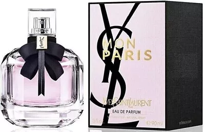 YSL Mon Paris Eau De Parfum 3 Oz 90 Ml Perfume For Women Spray New In Box • £47.99