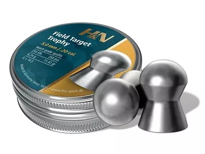 $19.99 • Buy H&N Field Target Trophy .20 Caliber 11.42 Grains Domed 250ct Airgun Pellets