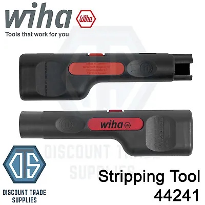 Wiha 44241 Coaxial Cable Stripping And Assembly Tool With F-Connector German • £29.99