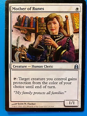 MTG 1x Mother Of Runes Commander Legacy Magic The Gathering Card X1 LP • $8.50