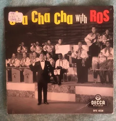 Edmundo Ros & His Orchestra - Cha Cha Cha With Ros - Org UK 45 EP 1961 • £5