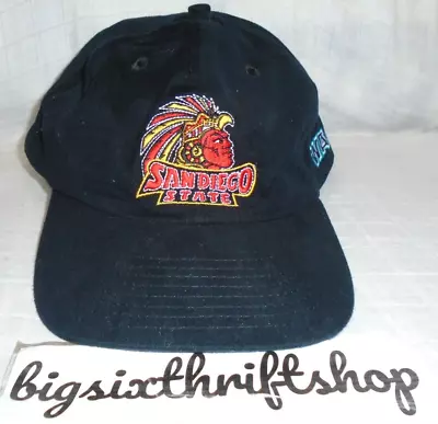 Vintage San Diego State University  SDSU Aztecs ESPN WAC Snapback Hat Cap • $62