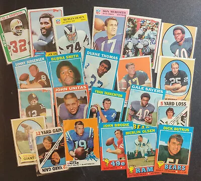 Football Cards  - Various Years And Stars • $17