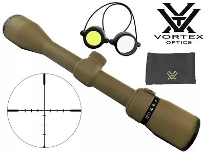 Vortex Diamondback 4-12x40 Rifle Scope (Dead-Hold) FDE Cerakote DBK-04 • $309.99
