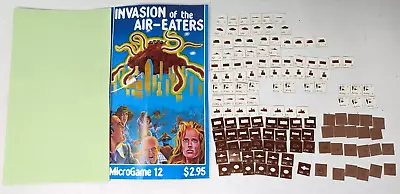 Vintage 1979 Metagaming MicroGame 12 Invasion Of The Air Eaters Alien Game M24 • $18.99