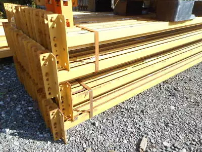 Link 51 Racking 2.800 Mtr Closed Step Beam Yellow Cross Bar 95 Mm X 45 Mm - Used • £7.80