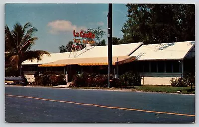 Miami Florida~Coconut Grove~La Casita Tea Room Street View~Vintage Postcard • $3.70