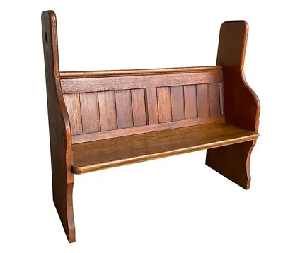 Church Pew - Antique Reclaimed Church Bench - Old Pew Seat - Ideal For Hallways • £445